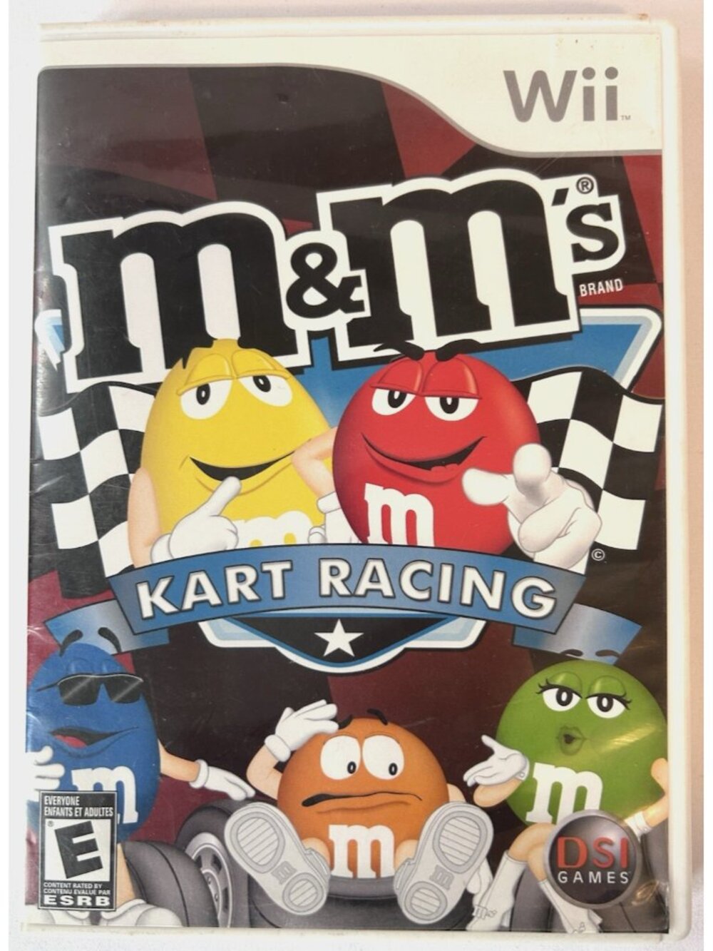 M&Mâs Kart Racing Nintendo Wii Complete w/ Manual CIB Tested